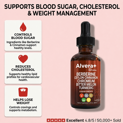 Pure Berberine Drops with Ceylon Cinnamon