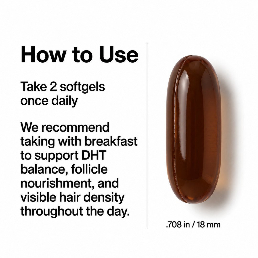 How to use: take 2 softgels once a day