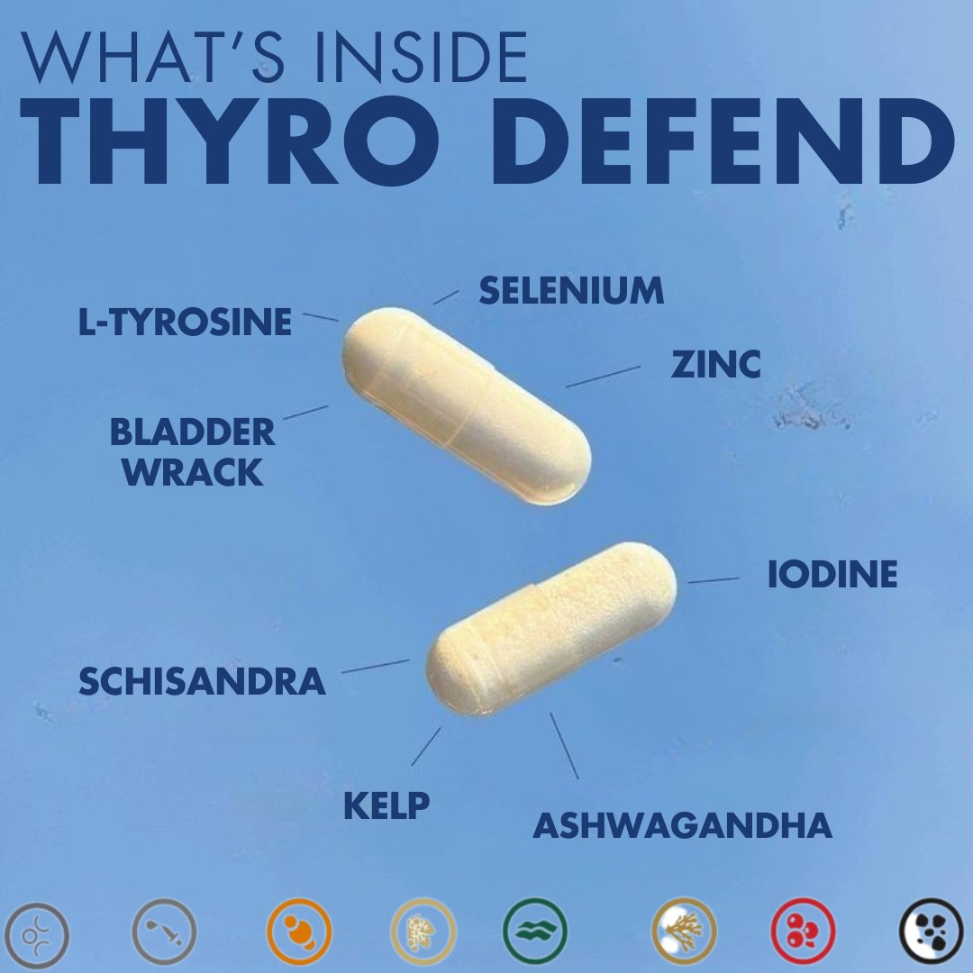What is inside: L-tyrosine, selenium, zinc, bladderwrack, iodine, kelp and ashwagandha