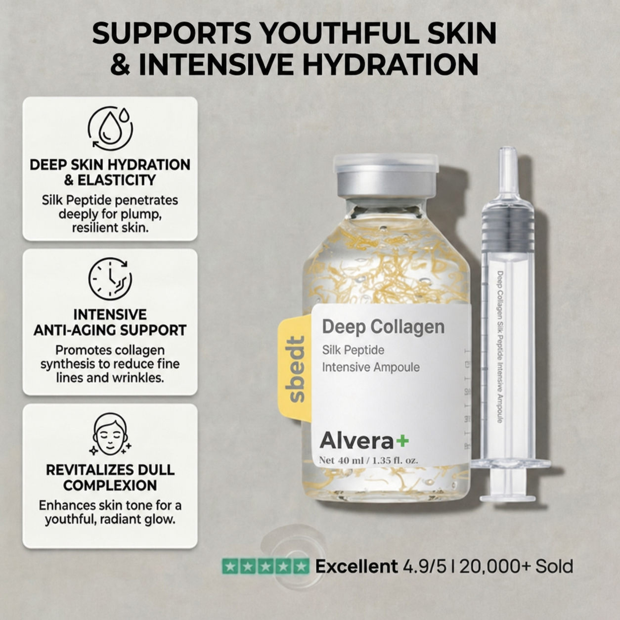 Korean Silk Peptide Botox Serum